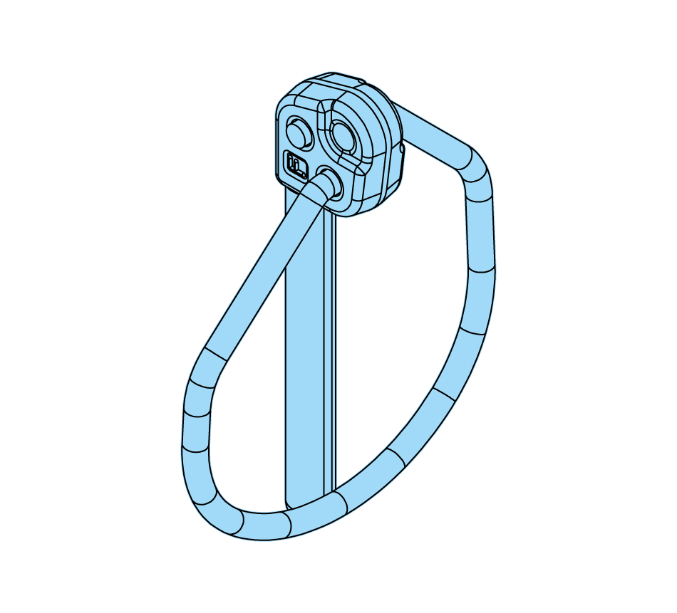 Klappstecker