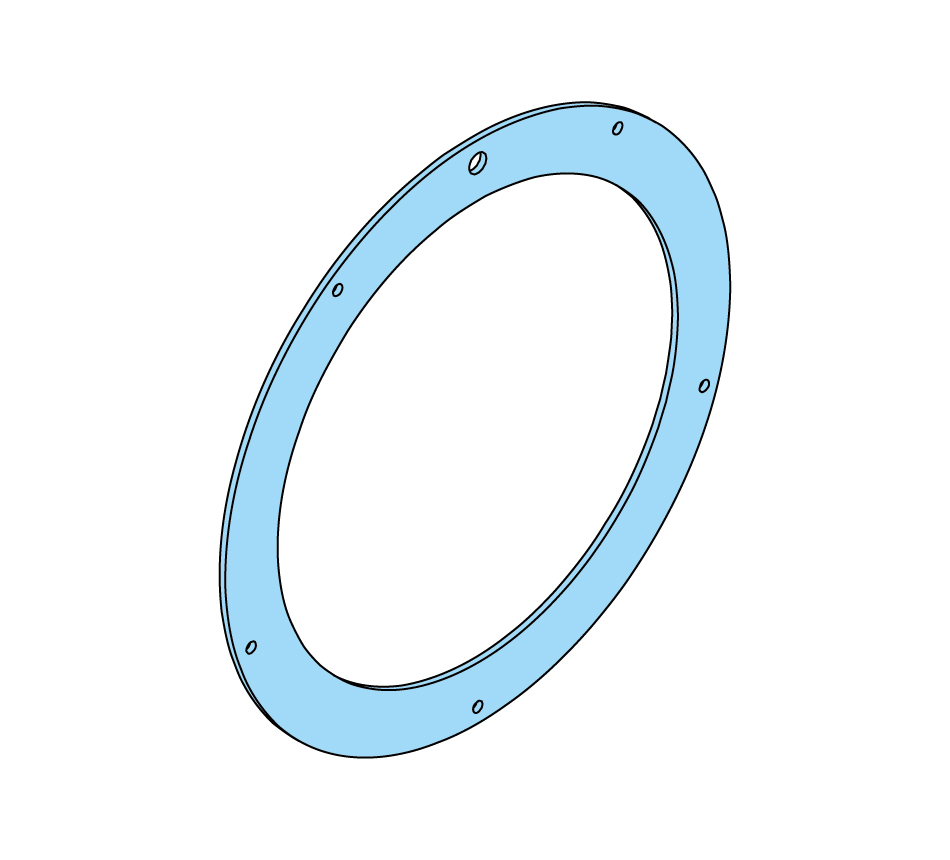 Ring für Glaseinwurfbehälter