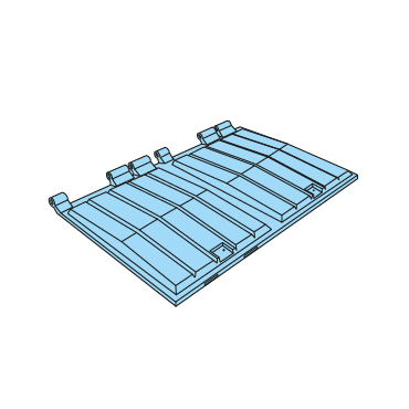 DURAFLEX-Deckelpaar EA3853MM&SM